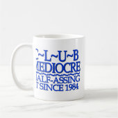 Mug Marine médiocre de club (Gauche)