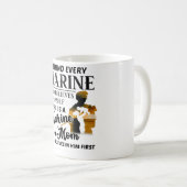 Mug Marine Qui Se Croit Est Une Mère Marine Vetera (Devant droit)