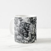 Mug Marines des USA de 2ÈME GUERRE MONDIALE sur (Devant gauche)