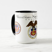 Mug Marines marchandes américaines (Devant gauche)