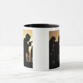 Mug Marines tire des pistolets de 9mm (Centre)