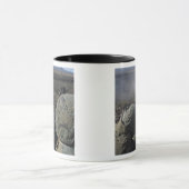 Mug Marines tire une mitrailleuse de calibre M2 50 (Centre)