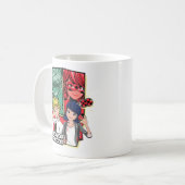Mug Marinette comique miqueuse & Adrien Véritables Cou (Devant gauche)