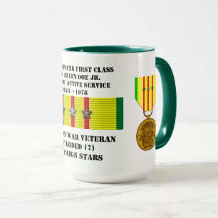 MUG MARINS 7 ÉTOILES GUERRE DU VIETNAM