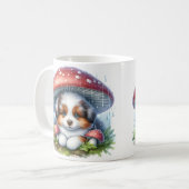 Mug Marionnette Australienne Sous Un Parapluie De Cham (Devant gauche)