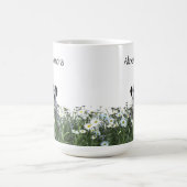 Mug Marionnette dalmate mignonne dans les marguerites (Centre)