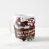 Mug Marionnette de chaussette de Bathory de comtesse (Devant gauche)