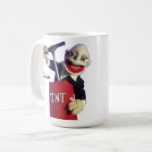 Mug marionnette punk avec plongeur TNT (Devant gauche)