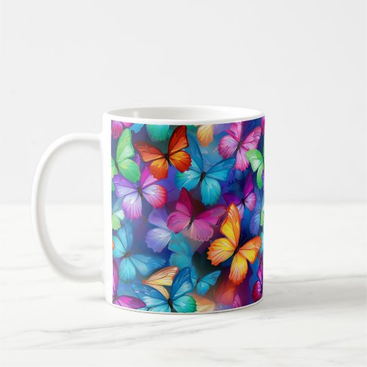 Mug Mariposas arcoíris (Gauche)