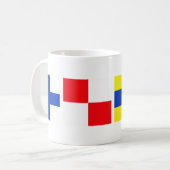 Mug maritime - choisissez style et couleur (Devant gauche)