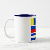 Mug maritime - choisissez style et couleur (Gauche)