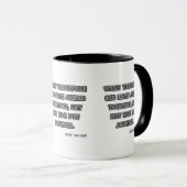 Mug Mark 10:9 KJV Bible Écriture Deux Tons (Devant droit)