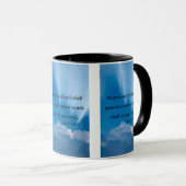 Mug Mark 13:31 KJV Bible Écriture Pic Deux Tons (Devant droit)