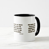 Mug Mark 1:15 KJV Bible Écriture Deux Tons (Devant droit)