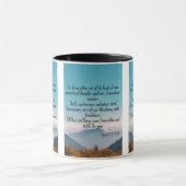 Mug Mark 7:21-23 KJV Bible Écriture Pic Deux Tons (Centre)