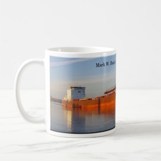 Mug Mark W. Barker (Gauche)