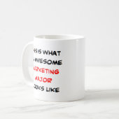Mug marketing majeur, génial (Devant gauche)