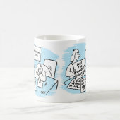 Mug Marketing Manager est Enduring a Sales Pitch. Drôl (Centre)