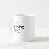 Mug Marketing Squad – Data. Hustle. Repeat. (Devant gauche)