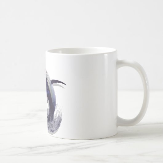 Mug marlin bleu (Droite)