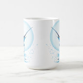 Mug Marlin Bleu Jaillissant de l'Océan (Centre)
