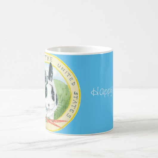 Mug Marlon Bundo Easter mule bleu (Centre)