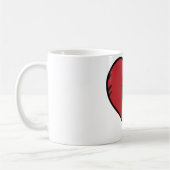 Mug Maroc Coeur drapeau marocain (Gauche)