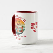 Mug Maroc Vacances du groupe Veni Vidi Amavi MARAKKESH (Devant gauche)