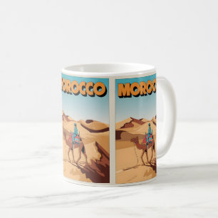Mug Maroc voyage carte postale désert dromadaire voyag