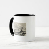 Mug Marocco : L'Afrique, 1860s (Devant gauche)