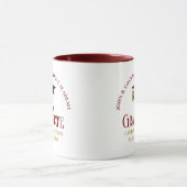 Mug Maroon Dental School Custom Dentist Graduation (Centre)