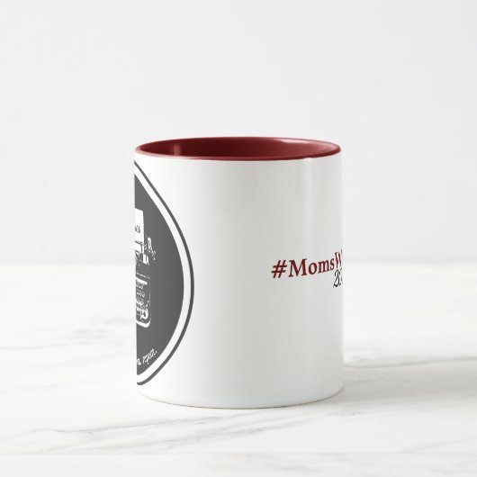 Mug Maroon/maroon 11oz (Centre)