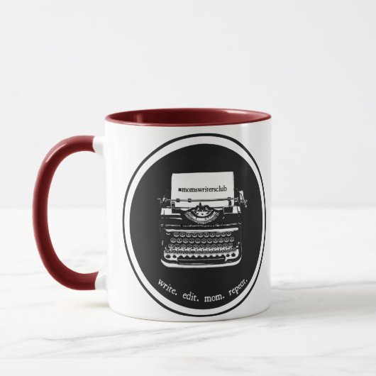 Mug Maroon/maroon 11oz (Gauche)