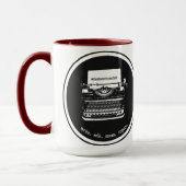 Mug Maroon/Maroon 15 oz (Gauche)