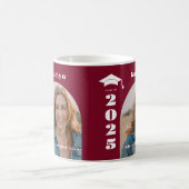 Mug Maroon Photo Graduation (Centre)