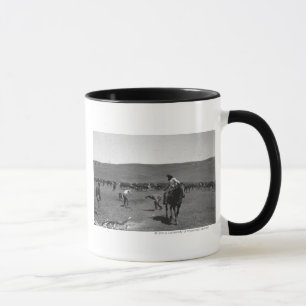 Mug Marquage à chaud de cowboys