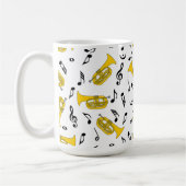 Mug Marquage Baritone Notes musicales Clés Treble (Gauche)