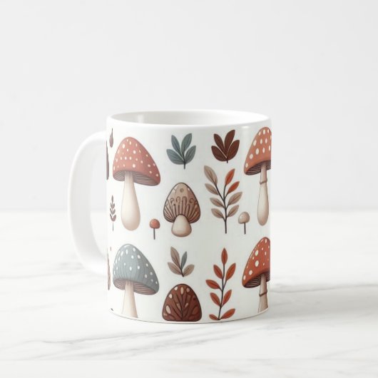 Mug Marquage des champignons (Devant gauche)