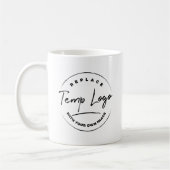 Mug Marque avec votre logo ou image d'entreprise (Gauche)