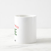 MUG MARQUE BLANCHE MODERNE ET PERSONNALISABLE VÉRIFIÉE (Centre)