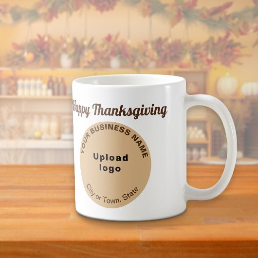Mug Marque commerciale Brown légère | Thanksgiving | M