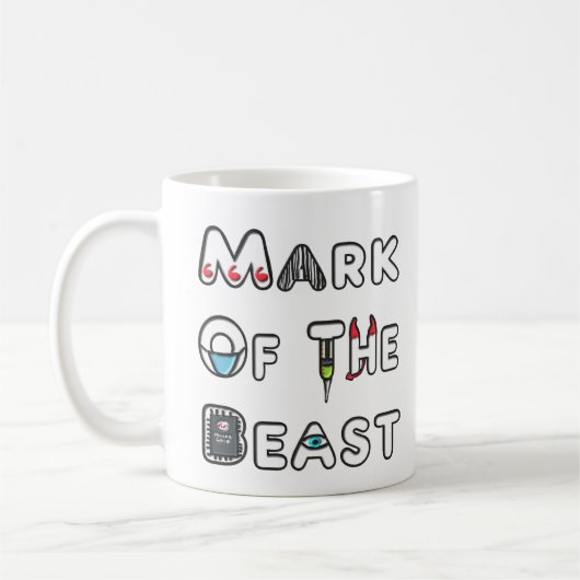 Mug Marque De La Bête (Gauche)