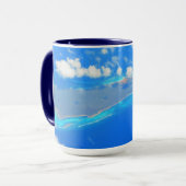 MUG MARQUE DE LA MER CARRIBÉE N° 1 (Devant gauche)