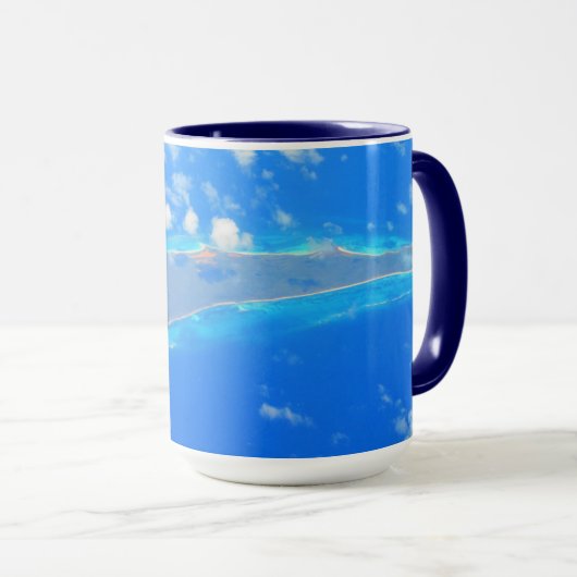 MUG MARQUE DE LA MER CARRIBÉE N° 1 (Devant droit)