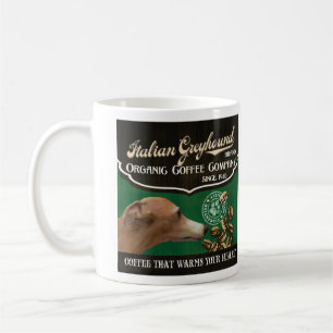 Mug Marque de lévrier italien - Organic Coffee Compan