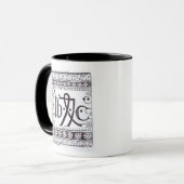 Mug Marque de l'impression de William Caxton (Devant gauche)