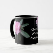 Mug Marque de sorcière de classe personnalisable Hallo (Devant gauche)