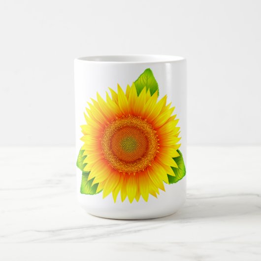 Mug Marque de tournesol (Centre)