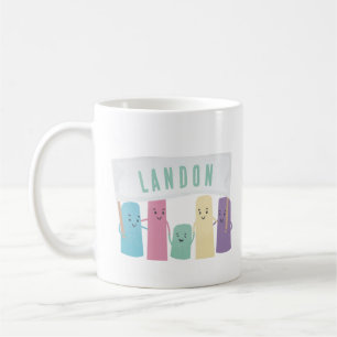 Mug Marque de trottoir mignonne avec panneau personnal