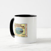 Mug Marque Étiquette de la marque Atlantic Eatmor Cran (Devant gauche)